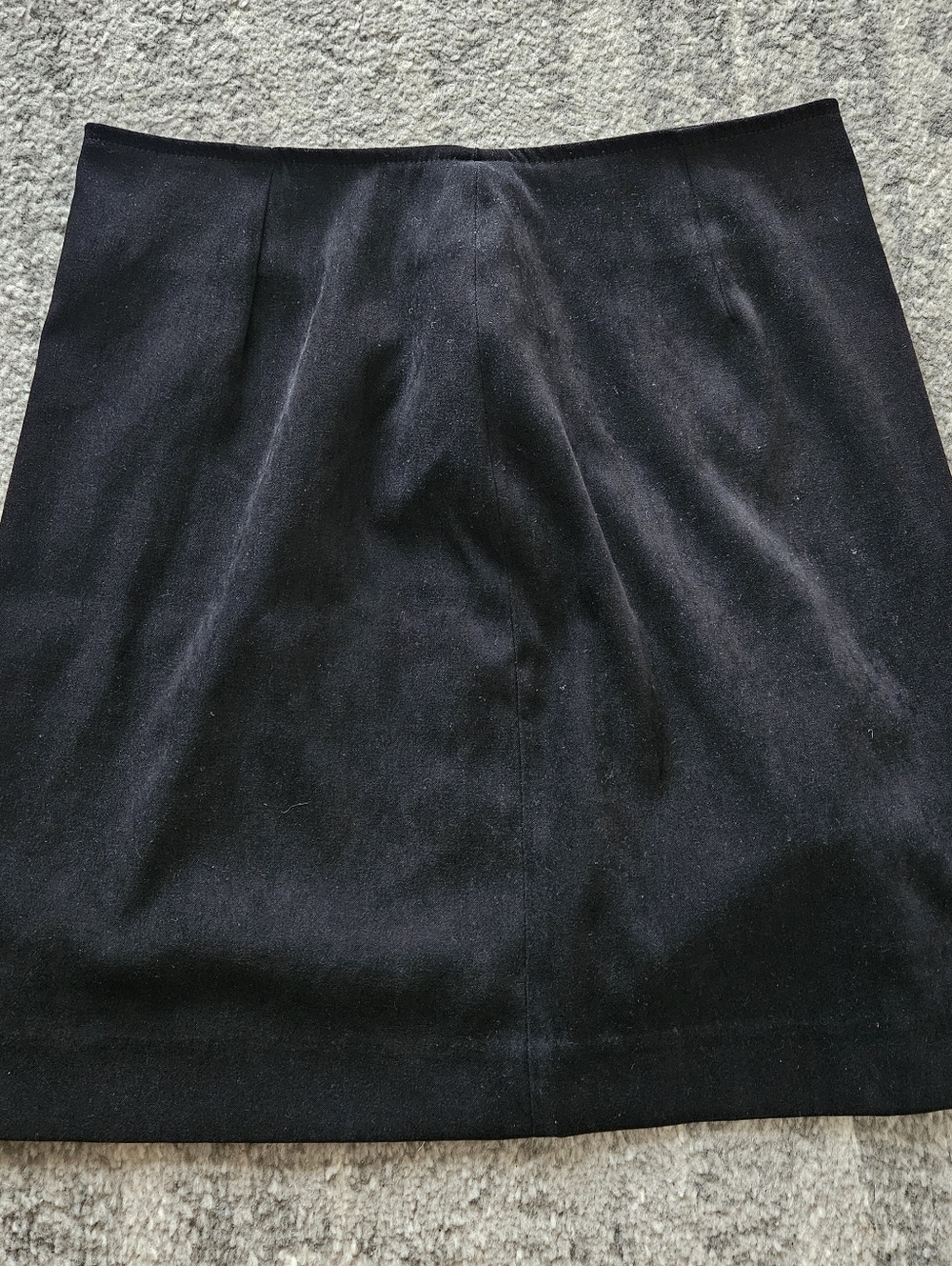 Derek Heart Black Suede Skirt, Size 12